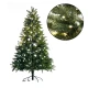 Home KMF6/150 veštačka jelka sa 250 LED dioda 150 cm, toplo belo i višebojno