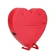 Svetleća LED tabla u obliku srca za poruke sa slovima 22 x 22 cm, crvena