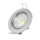 PROSTO R-Z001/CH ugradna rozetna za MR16 GU5.3, hrom, podesiva ±30°