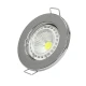PROSTO R-S001/CH ugradna rozetna za GU10, hrom, fiksna, otvor 65 mm