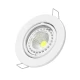PROSTO R-S002/WH ugradna rozetna za GU10, bela, podesiva ±30°, 90 mm