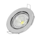 PROSTO R-S002/CH ugradna rozetna za MR16 GU5.3, podesiva ±30°, hrom