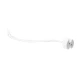PROSTO R-A102/W kvadratna ugradna rozetna za MR16 GU5.3, 93 x 93 mm, bela