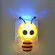 Mitea M8085L LED noćna lampa pčelica za utičnicu sa senzorom dan/noć 0,4 W