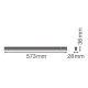 LEDVANCE Linear Compact SWITCH 600 LED strela T5 57 cm 8 W 4000 K sa prekidačem