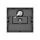 Braytron BG38-02682 spoljna zidna LED lampa 6W, 3 boje svetla, IP65, crna