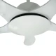 Mitea Plafonski Ventilator Bez Svetla, 30W, 6500 m³/h, 190 RPM, Beli - Plafonski ventilatori