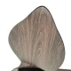 Mitea Plafonski Ventilator Metalni 35W, 5500 m³/h, 20W LED, Crna sa Tamnim Drvenim Akcentom - Plafonski ventilatori