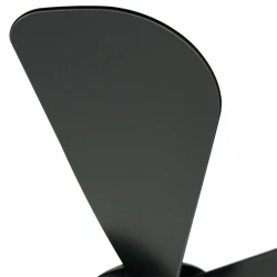 Mitea Plafonski Ventilator Metalni 50W, 7800 m³/h, 20W LED, Crni, Područje do 35 m²