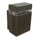 M036 B Max.1x35W braon IP44 1xGU10 zidna lampa Mitea Lighting
