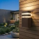 M036 II B Max.1x35W braon IP44 1xGU10 dva reda zidna lampa Mitea Lighting