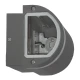M038 Max.35W antracit siva IP44 1xGU10 lampa zidna Mitea Lighting