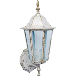 M2002-G Max.1x60W beli IP44 E27 baštenska lampa - fenjer Mitea Lighting