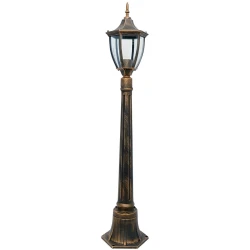 M2003-SV Max.1x60W braon IP44 E27 baštenska lampa - fenjer Mitea Lighting