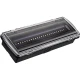Mitea M650L C punjiva LED panik lampa 3W IP65 crna 24 LED