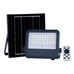 M452080-S6 50W solarni LED reflektor set 6500K IP65 ABS tamno sivi Mitea Lighting