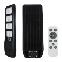 M452400-C4 400W 6500K crni IP65 ALL IN ONE solarna LED ulična svetiljka ABS radar senzor crna + daljinski Mitea Lighting