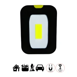 Mitea M701010 džepna COB LED lampa 2W 120 lm sa magnetom i kukom, 3xAAA