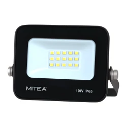 Mitea M480010-C6 LED reflektor 10 W 6500 K, crni, IP65