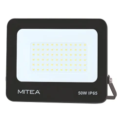 Mitea M480050-C6 ECO LED reflektor 50 W 3000 K, crni, IP65