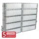 Mitea M457300 modularni LED reflektor 1000 W 6500 K, 130.000 lm, sivi, IP65