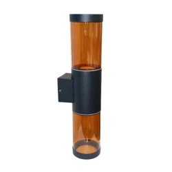 M915 C Max.25W crna IP54 2xE27 baštenska lampa zidna Mitea Lighting