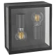 M946 C Max.60W crna IP54 2xE27 baštenska lampa zidna Mitea Lighting