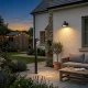 M2018-C Max.1x35W mat crna IP65 1xGU10 zidna spoljna lampa Mitea Lighting
