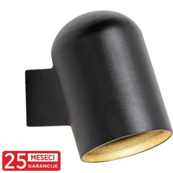 M245-C Max.1x35W mat crna IP65 1xGU10 zidna spoljna lampa Mitea Lighting