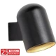 M245-C Max.1x35W mat crna IP65 1xGU10 zidna spoljna lampa Mitea Lighting