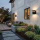 M036 C Max.1x35W crna IP44 1xGU10 lampa zidna Mitea Lighting