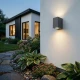 M952020 A Max.35W antracit siva IP44 2xGU10 baštenska lampa zidna Mitea Lighting