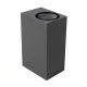M952020 A Max.35W antracit siva IP44 2xGU10 baštenska lampa zidna Mitea Lighting