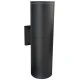 M940 C Max.2x40W crna IP44 E27 lampa zidna Mitea Lighting