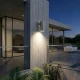 M951010 A Max.35W antracit siva IP54 1xGU10 baštenska lampa zidna Mitea Lighting