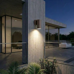 M951010 B Max.1x35W braon IP54 1xGU10 baštenska lampa zidna Mitea Lighting