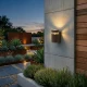 M038 B Max.1x35W braon IP44 1xGU10 zidna lampa Mitea Lighting