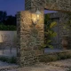 M2001-G Max.1x60W beli IP44 E27 baštenska lampa - fenjer Mitea Lighting