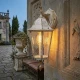 M2002-D Max.1x60W beli IP44 E27 baštenska lampa - fenjer Mitea Lighting