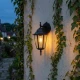 M2002-D Max.1x60W crni IP44 E27 baštenska lampa - fenjer Mitea Lighting