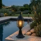 M2005-S Max.1x60W crni IP44 E27 baštenska lampa, fenjer Mitea Lighting