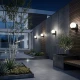 M999040 Max.1x60W bela IP44 E27 kugla zidna lampa Mitea Lighting