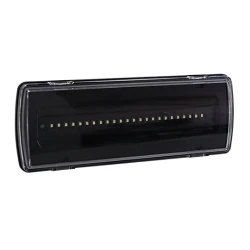 Mitea M650L C punjiva LED panik lampa 3W IP65 crna 24 LED