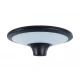 M453101-S 3CCT solarna parkovska lampa LED sa senzorom ALL IN ONE CRNA 1400lm 3000~6500K IP65 sa daljinskim Mitea Lighting