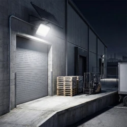 M452080-C5 50W 6500K crni IP65 solarni LED reflektor set AL body Mitea Lighting