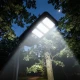 M452300-C4 300W 6500K crni IP65 ALL IN ONE solarna LED ulična svetiljka ABS radar senzor crna + daljinski Mitea Lighting