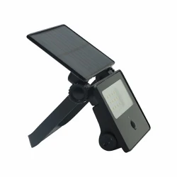 M702006-C 10W 6500K crni IP65 LED reflektor sa senzorom + solarni panel Mitea Lighting