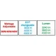 M203427-B1 36-40-48W 9u1 3CCT 3000/4000/6500K beli ram ugradni 595x595 (600x600) BACKSIDE LIGHT LED PANEL ~4320lm Mitea Lighting
