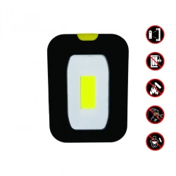 Mitea M701010 džepna COB LED lampa 2W 120 lm sa magnetom i kukom, 3xAAA