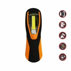 Mitea M701020 radna COB LED lampa 3W 150 lm sa magnetom i kukom, 3xAA